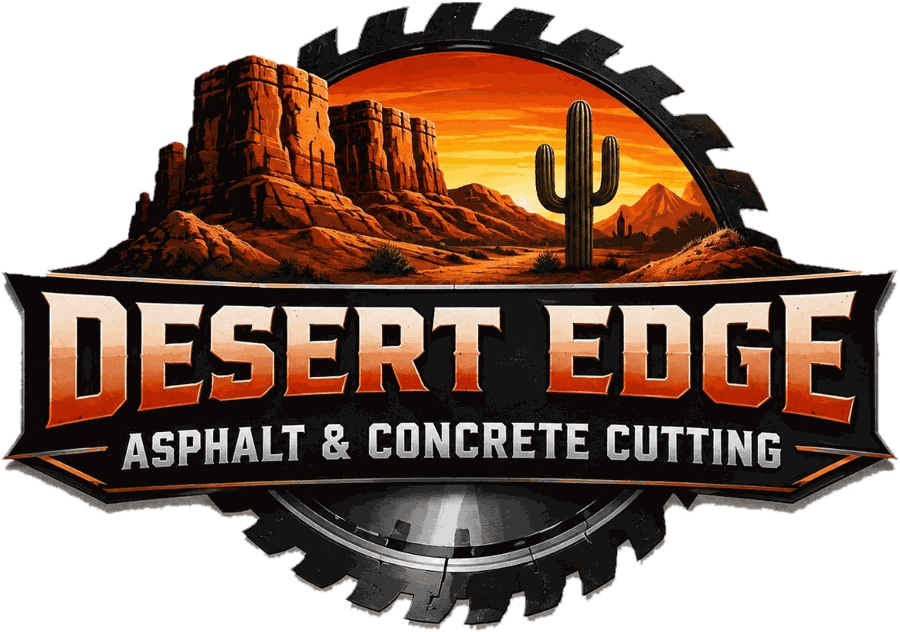 Desert Edge Asphalt & Concrete Cutting logo